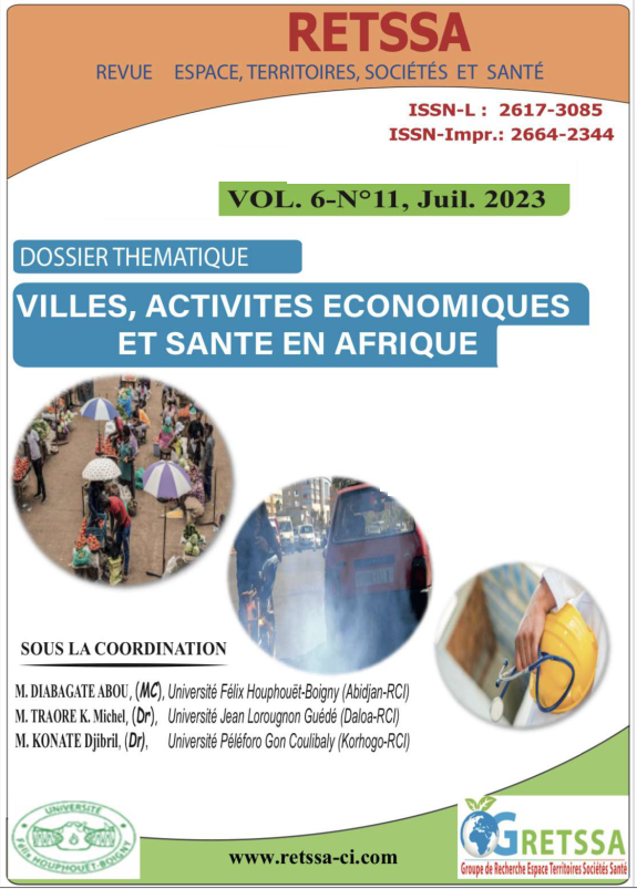 Villes, activités économiques et santé en Afrique
